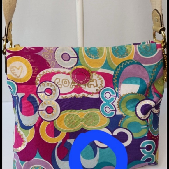 Coach Poppy Glam Bag. - Picture 10 of 12